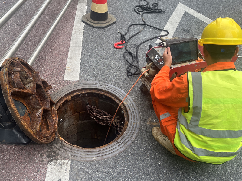 西湖市政管道内窥检测